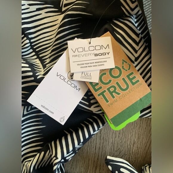 Volcom stay or leaf tie side woman’s 20 W bikini bottom - Picture 3 of 5